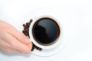 Swap your latte for a cup of black coffee to reduce your calorie intake at breakfast.